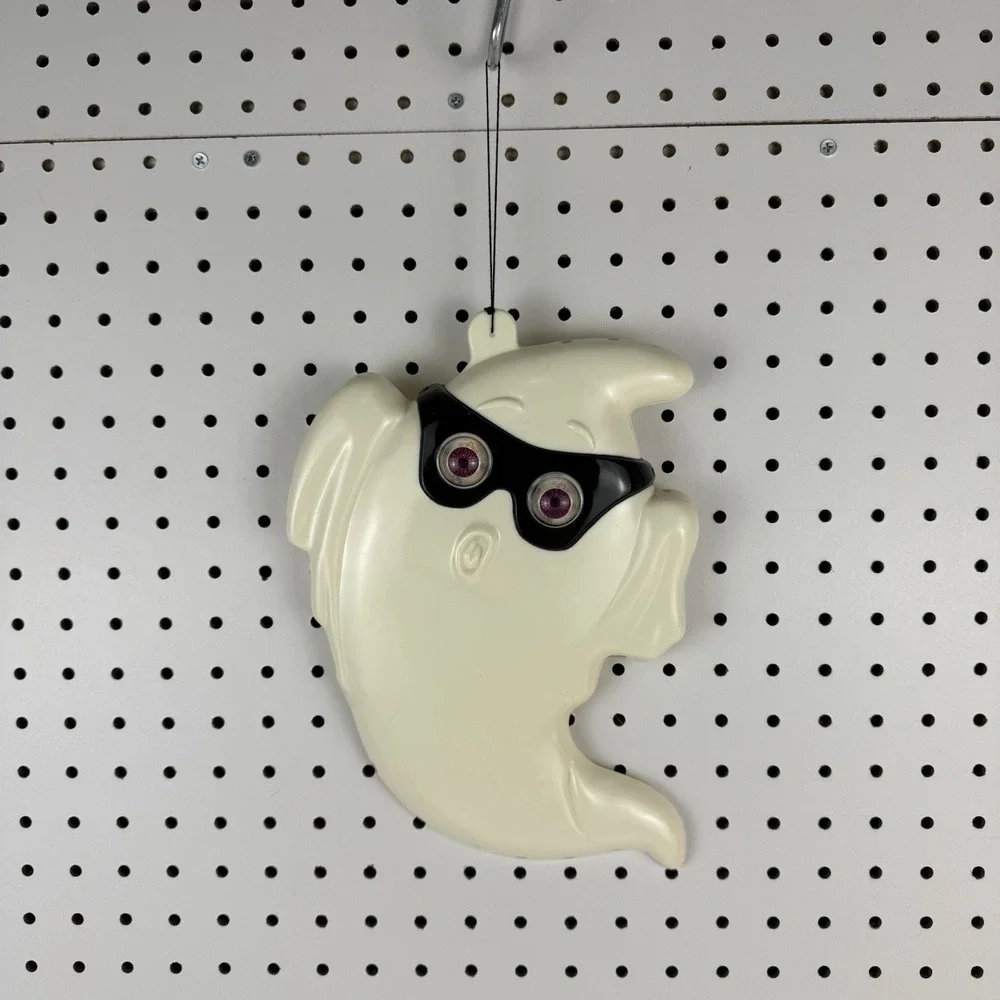 Vintage 1999 Ghost Light Up Eyes The Paper Magic Group Halloween Wall Door Decor